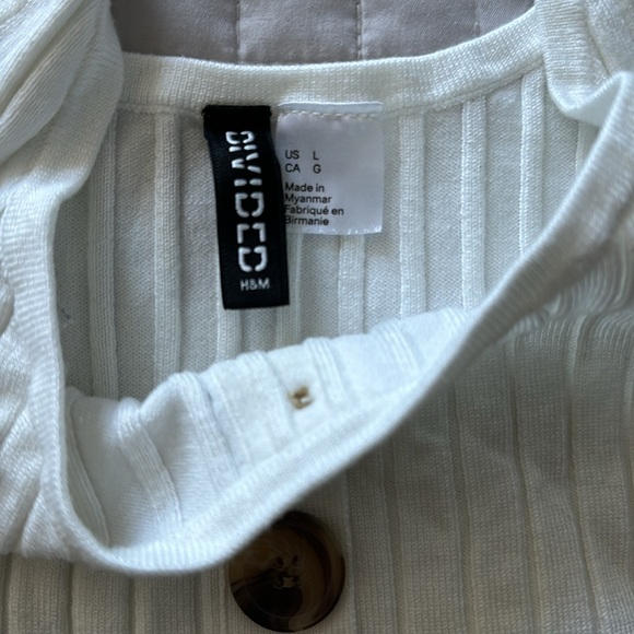 H&M ladies crop tank top - Picture 3 of 4